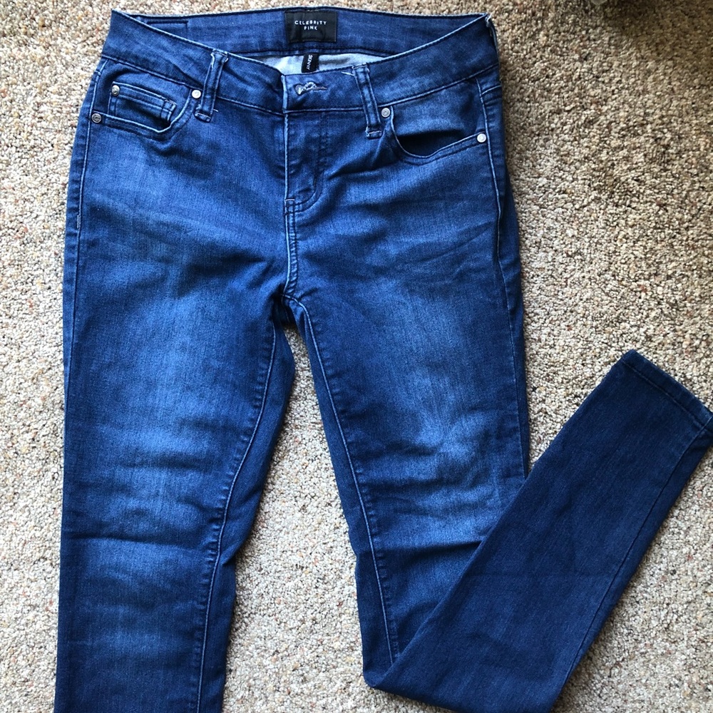 Denim jeggings. In great condition! Size 3.